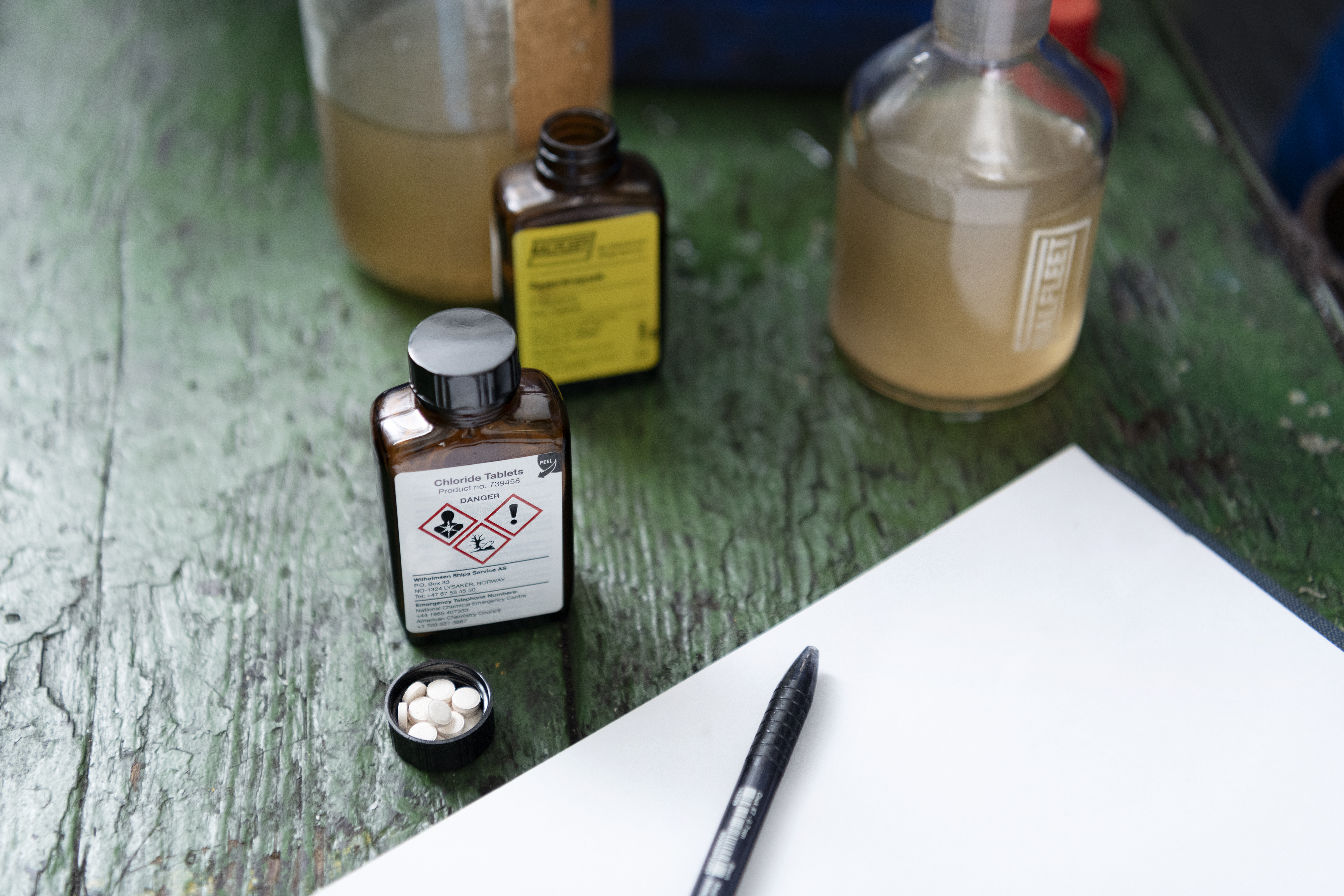 Cooling water testing kit