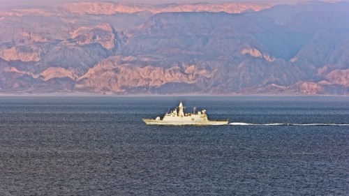 1600 x 900 red sea navy vessel